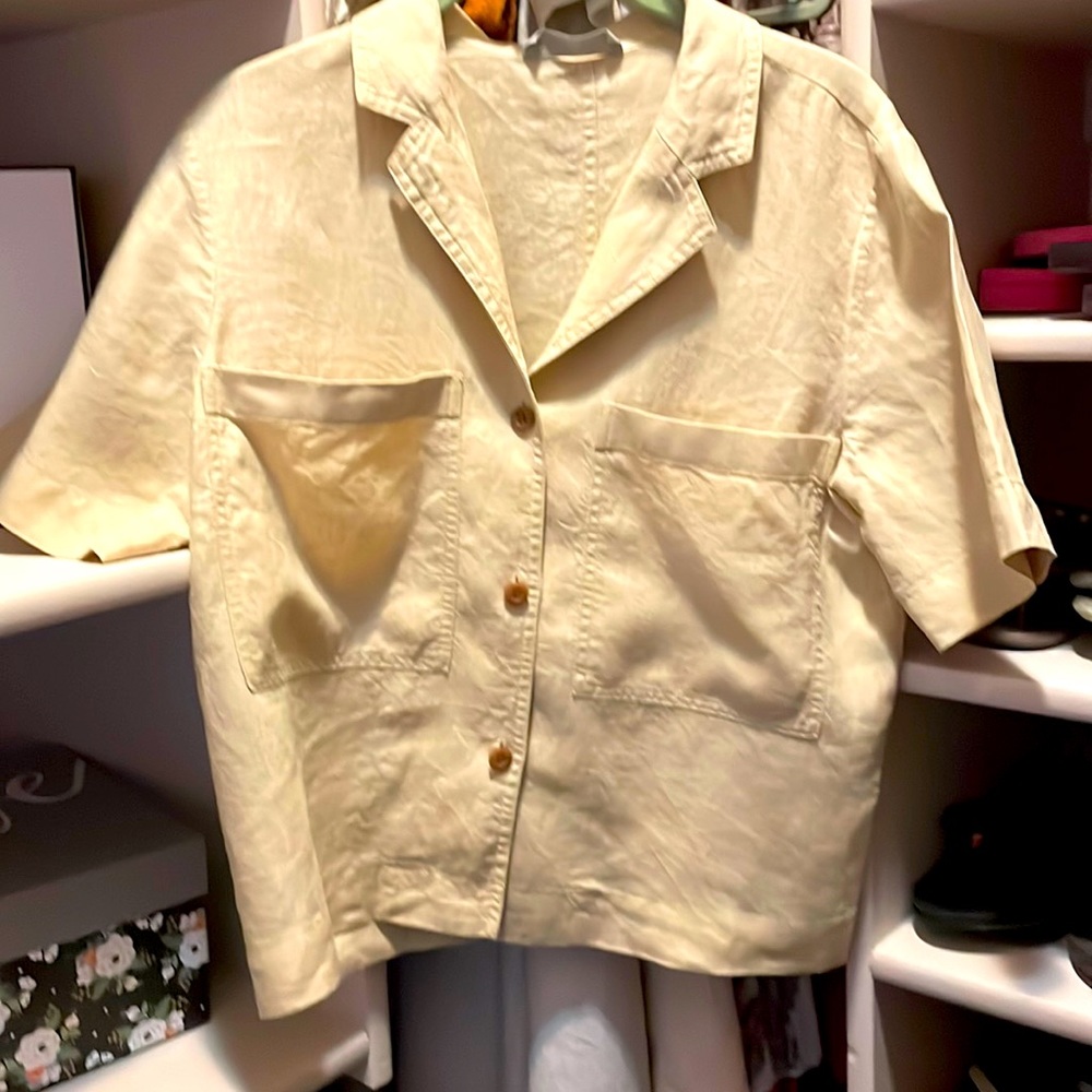 VINTAGE H&M LINEN JACKET